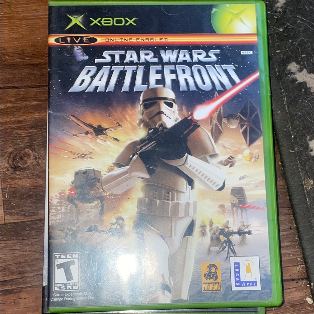 Star Wars Battlefront for Xbox - Green Case